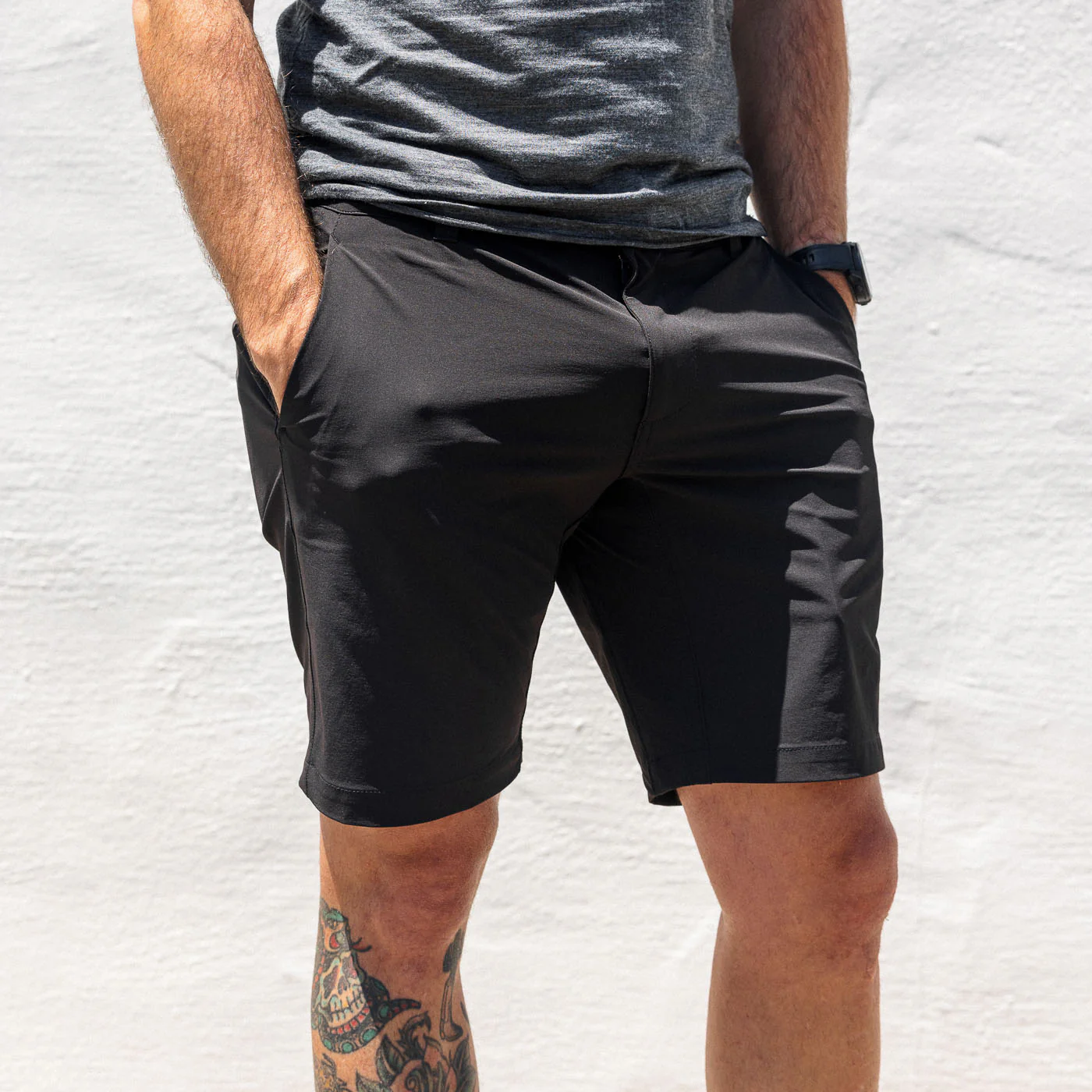 Men's Lightweight Mission Short - Obsidian - Image 4