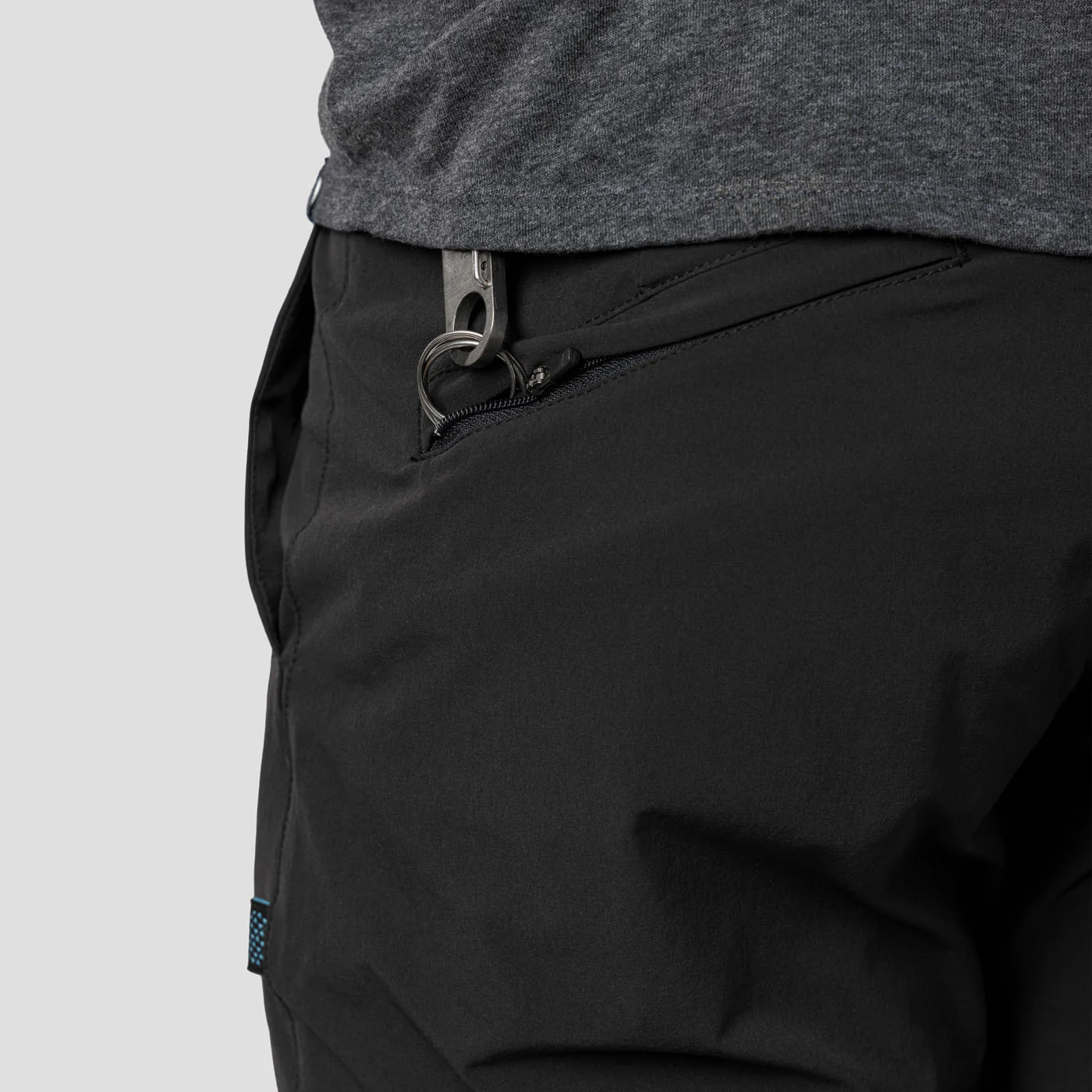 Men's Lightweight Mission Short - Obsidian - Image 5