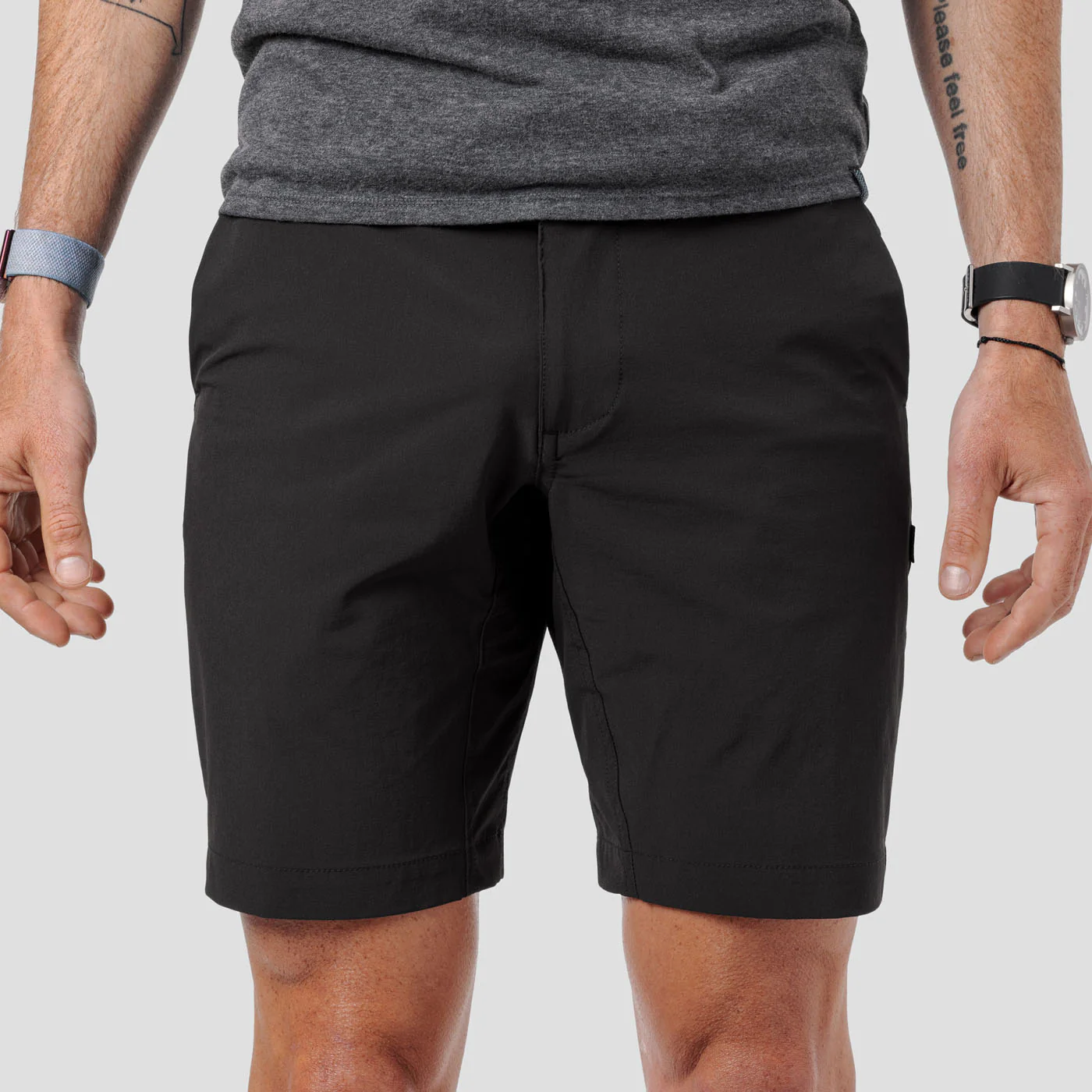 Men's Lightweight Mission Short - Obsidian - Image 8