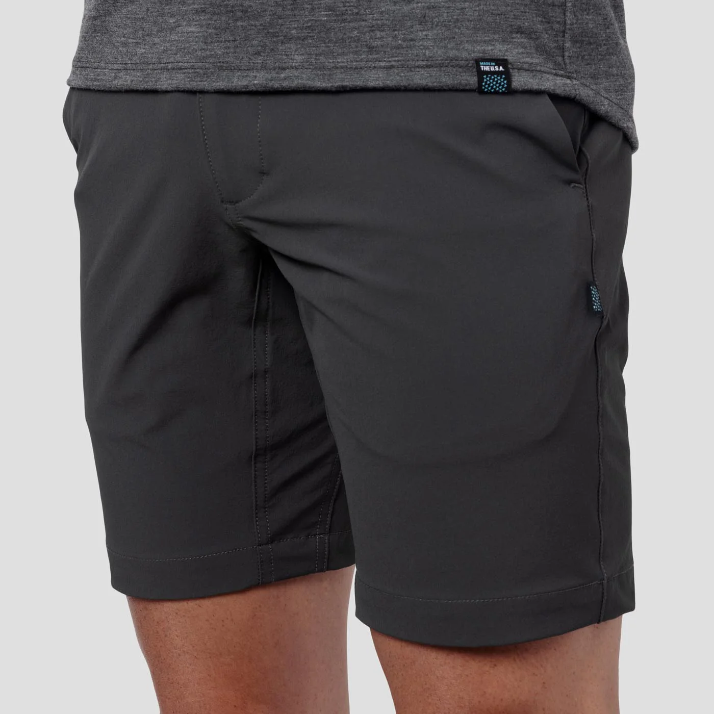 Men's Lightweight Mission Short - Slate - Image 4