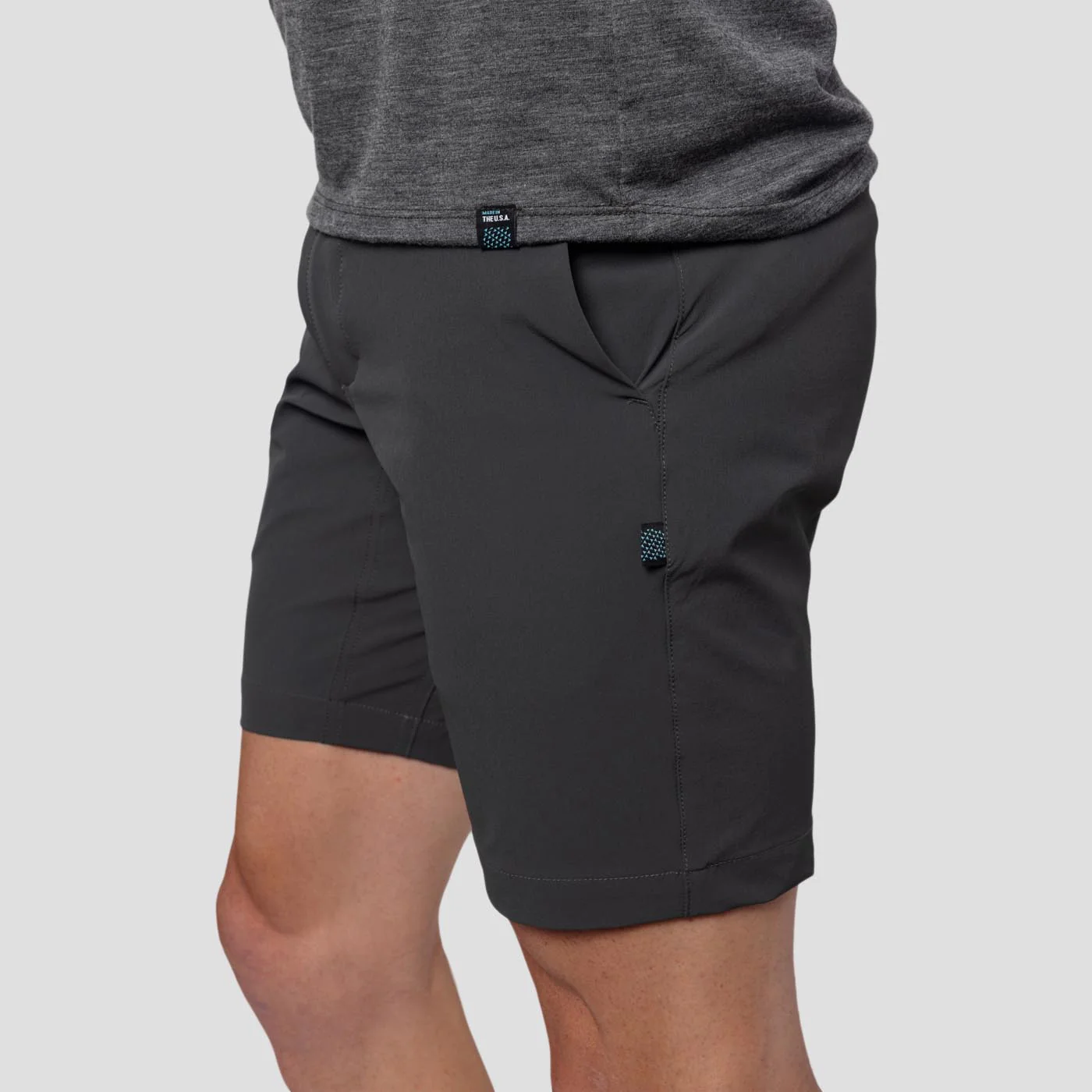 Men's Lightweight Mission Short - Slate - Image 8