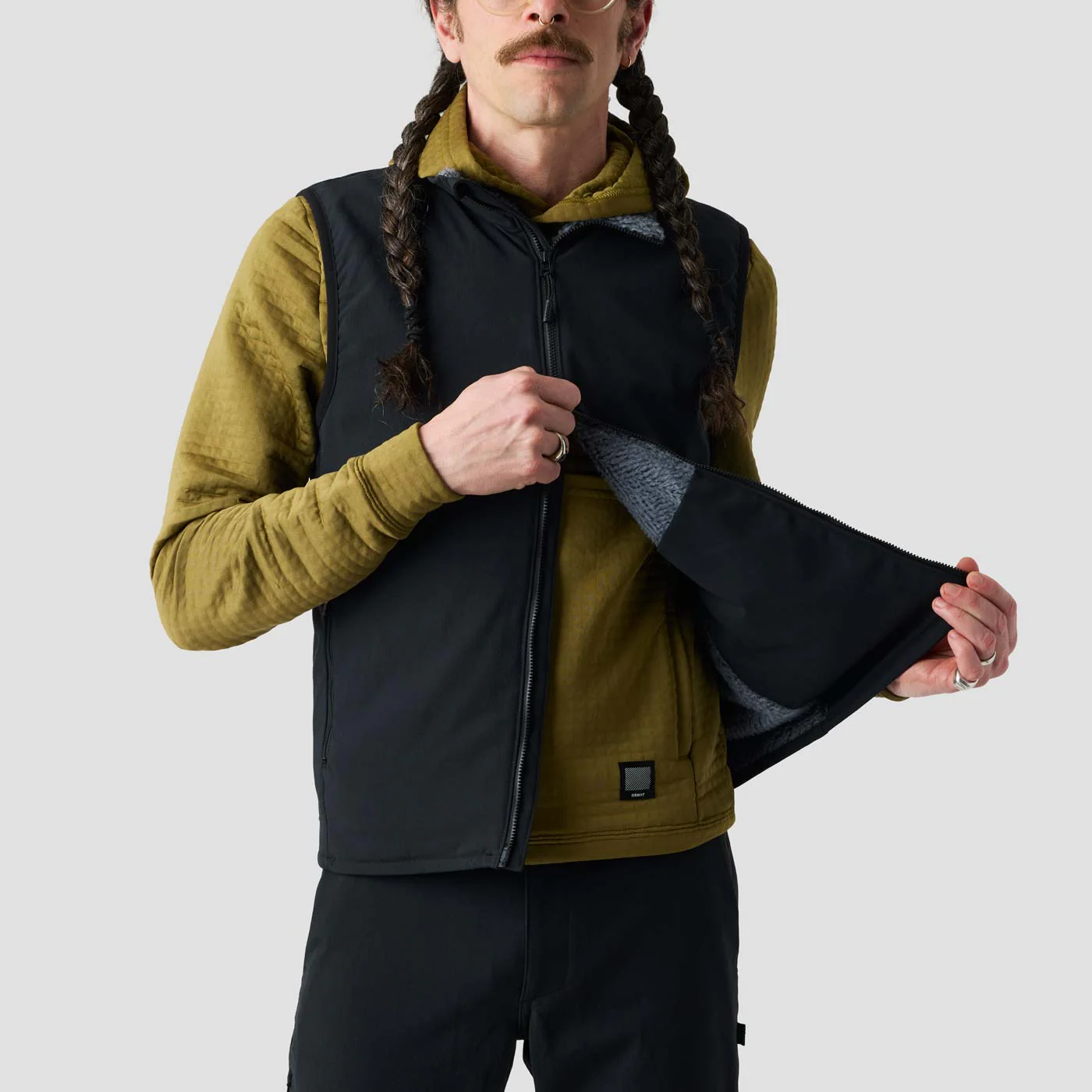 Men's Alpha Daily Vest - New Black - Image 7