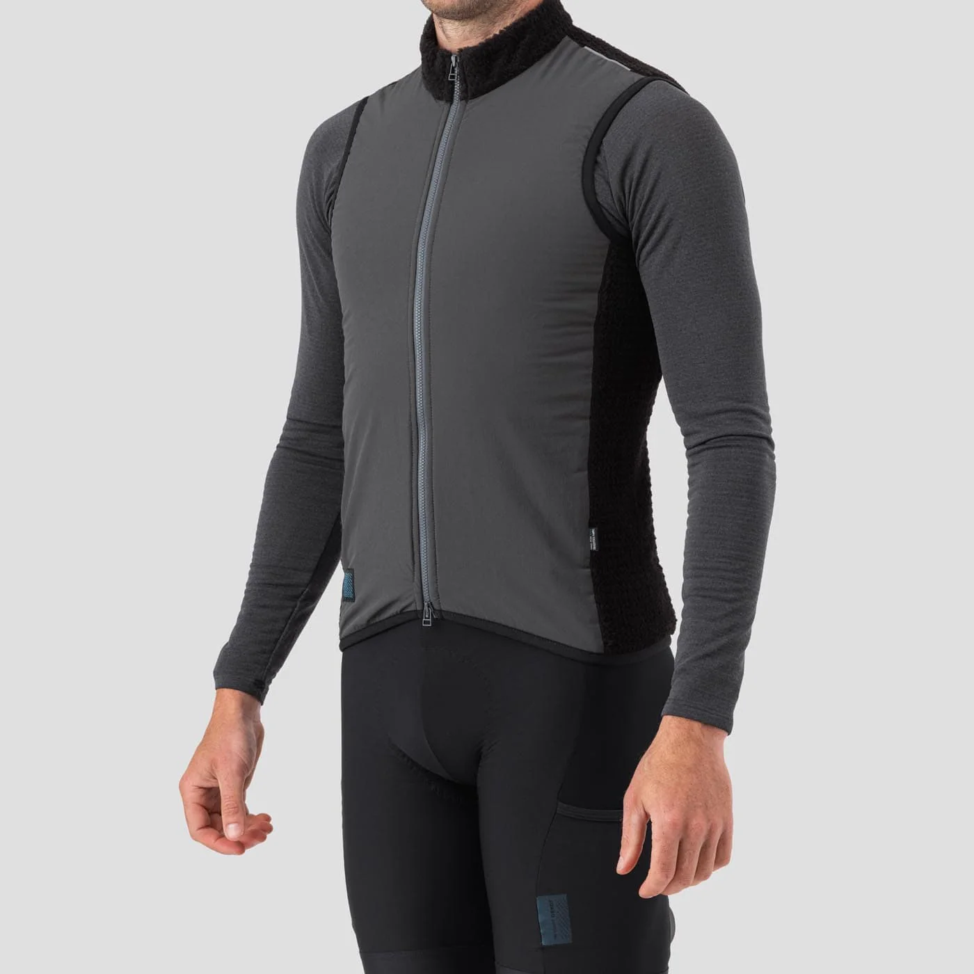 Men's Alpha Riding Vest - Slate - Image 8