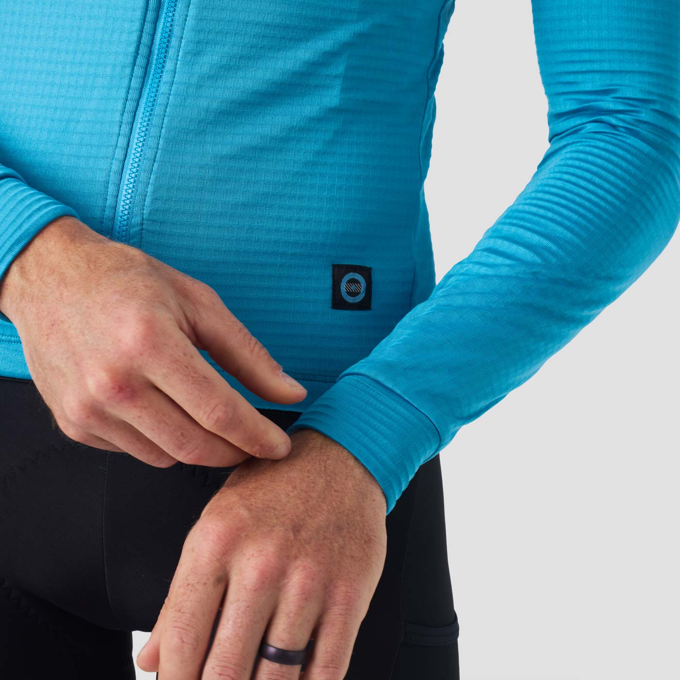 Men's Grid Thermal Jersey - Azul - Image 4