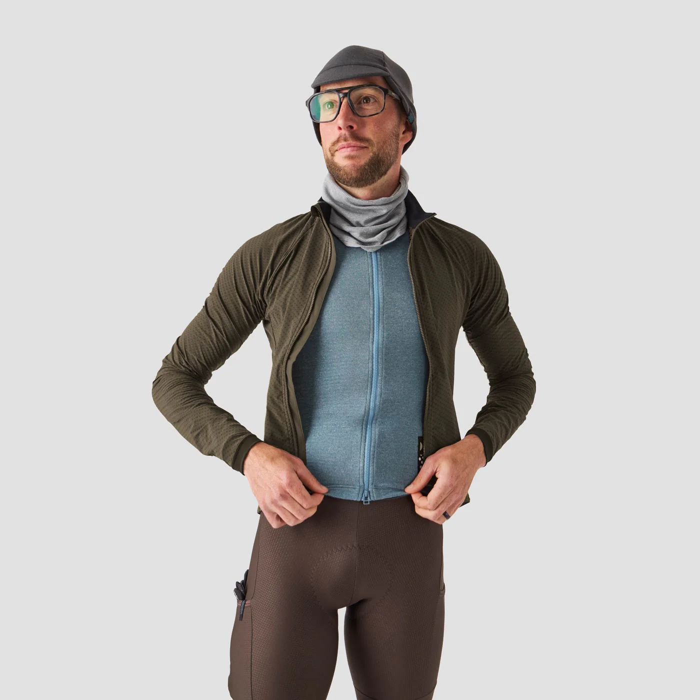 Men's Lightweight Cargo Bib Tight - Espresso - Image 6