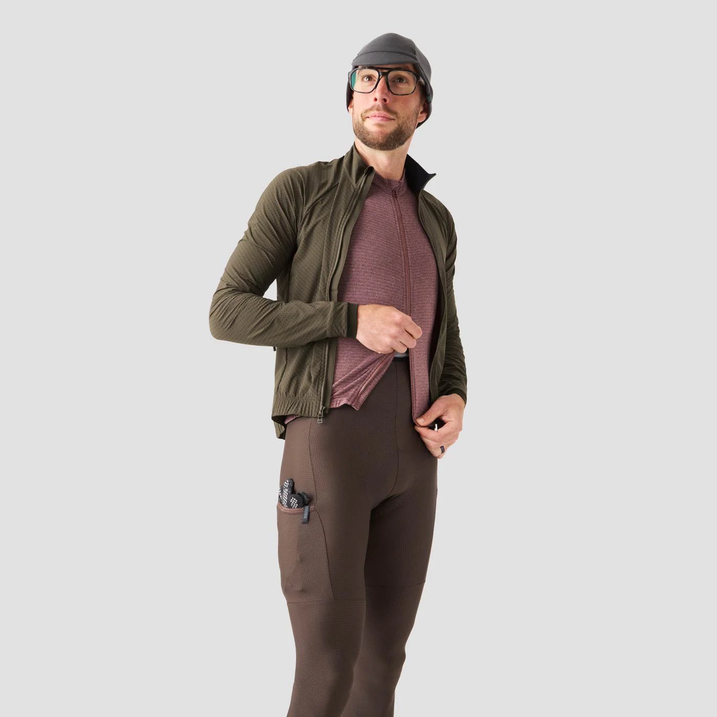 Men's Merino Grid Thermal Jersey - Nightshady - Image 11