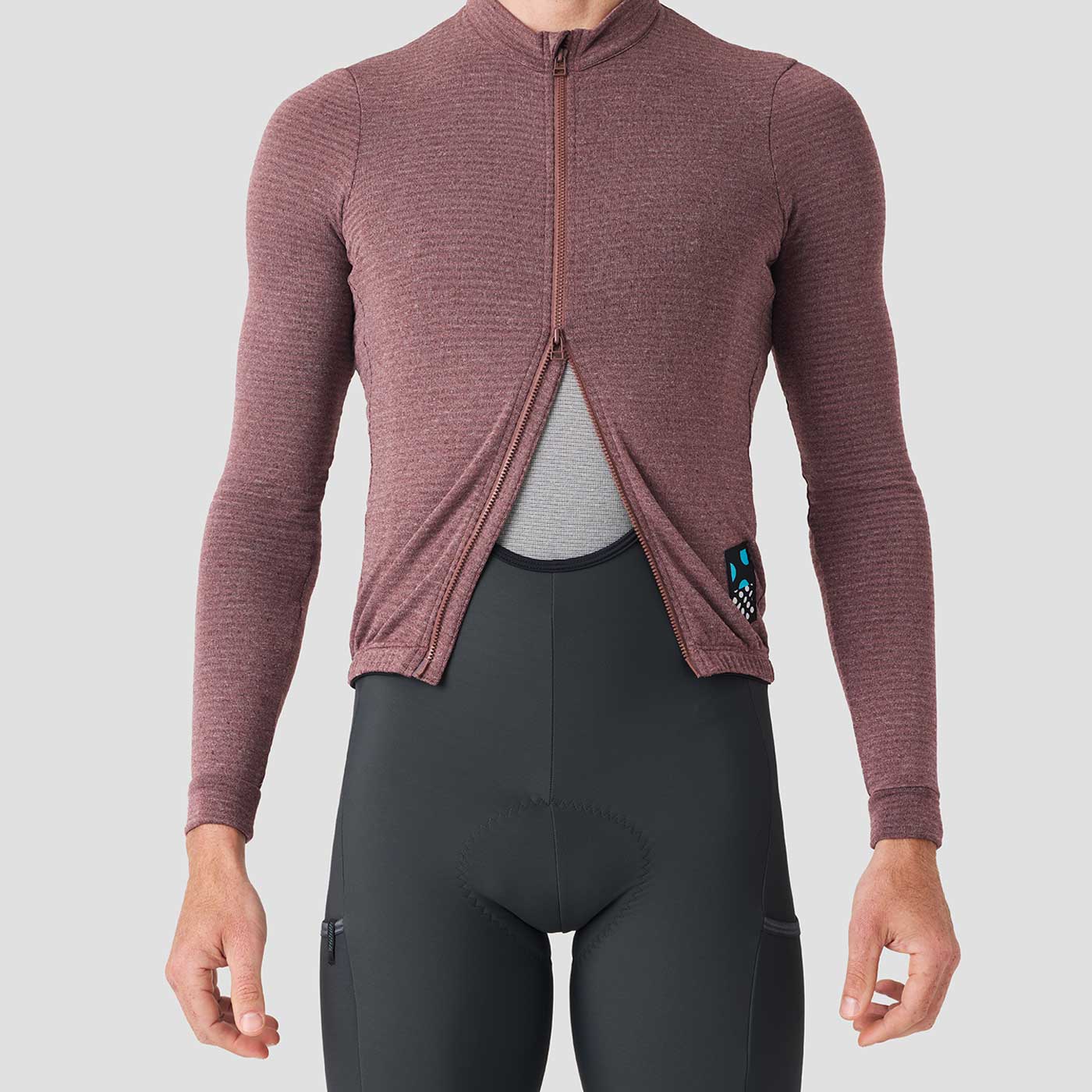 Men's Merino Grid Thermal Jersey - Nightshady - Image 7