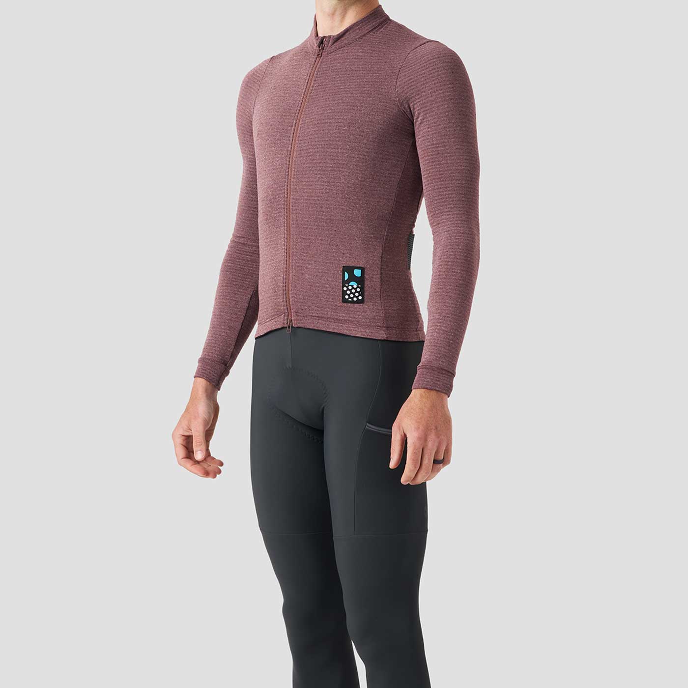 Men's Merino Grid Thermal Jersey - Nightshady - Image 8