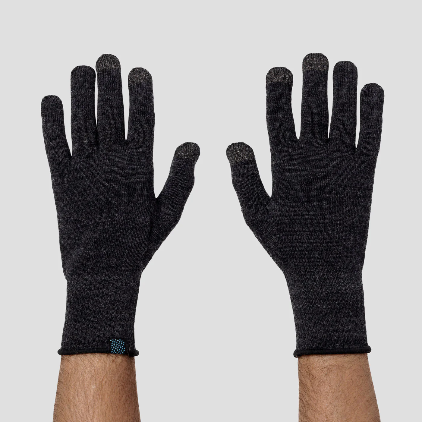 Merino Gloves - Charcoal - Image 3