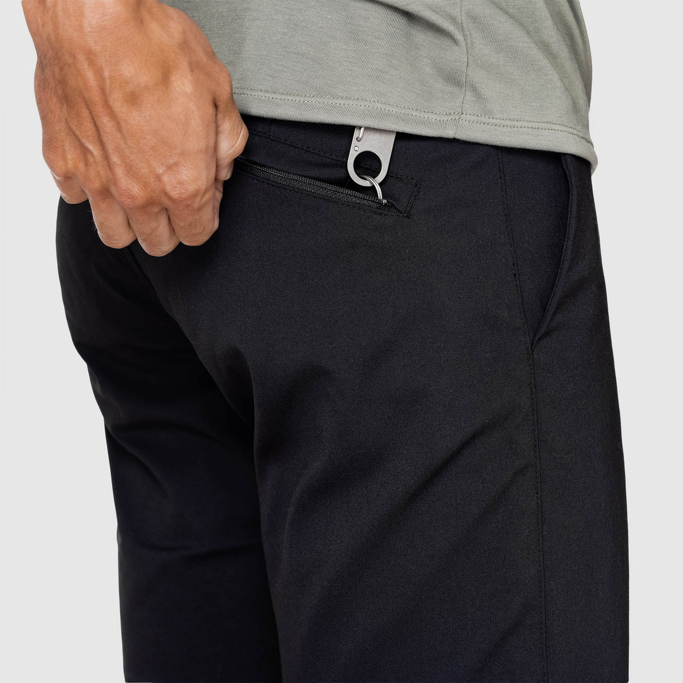 Men's Mission Short - Obsidian - Image 4