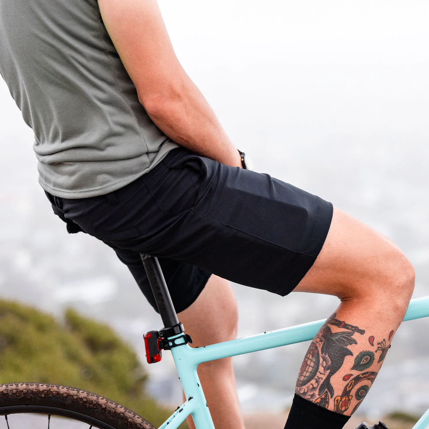 Men's Mission Short - Obsidian - Image 5