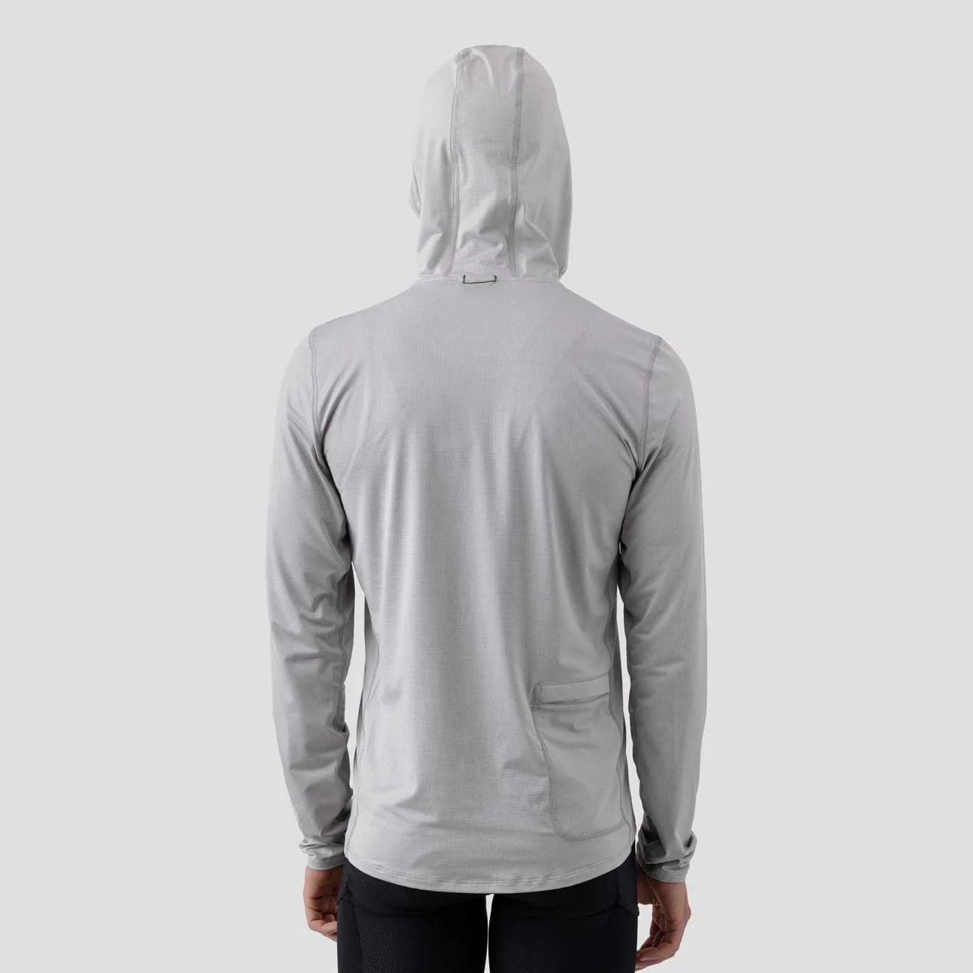Men's UV Hooded Trail Shirt - Fog - Image 6