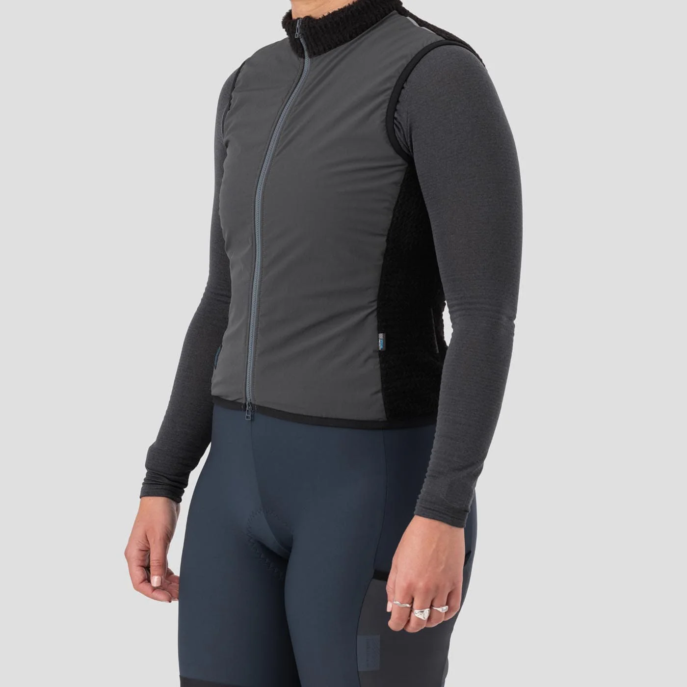 Women's Alpha Riding Vest - Slate - Image 8