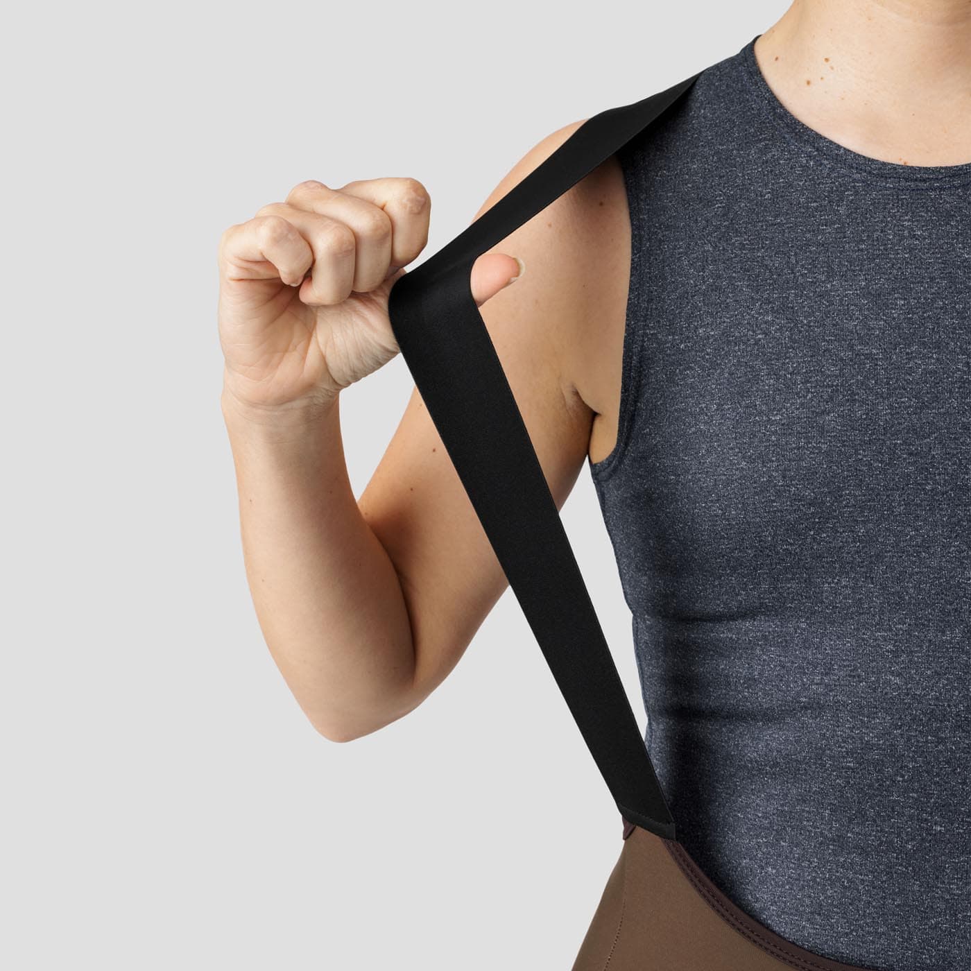 2024 Women's Thermal Droptail Cargo Bib Tight - Espresso - Image 9