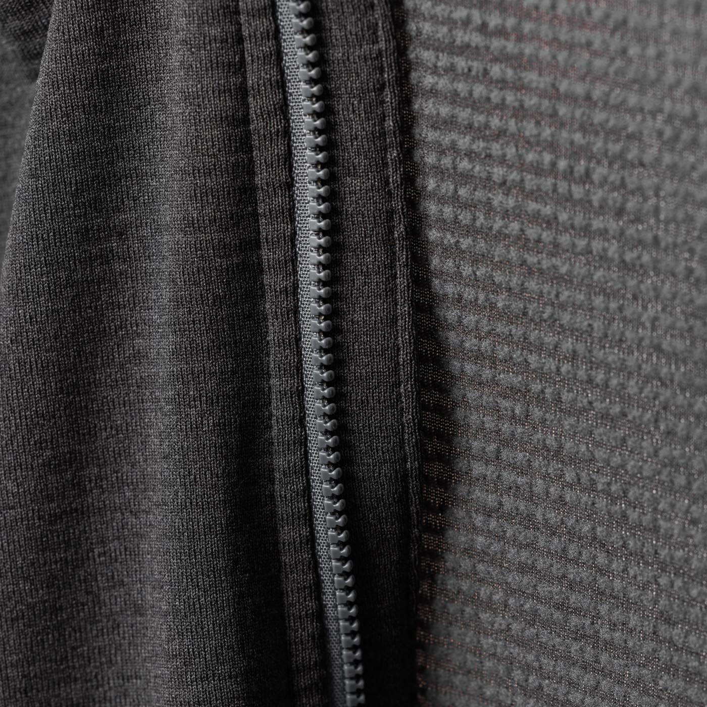 Women's Long Sleeve Micro Grid Jersey - Charcoal - Image 8